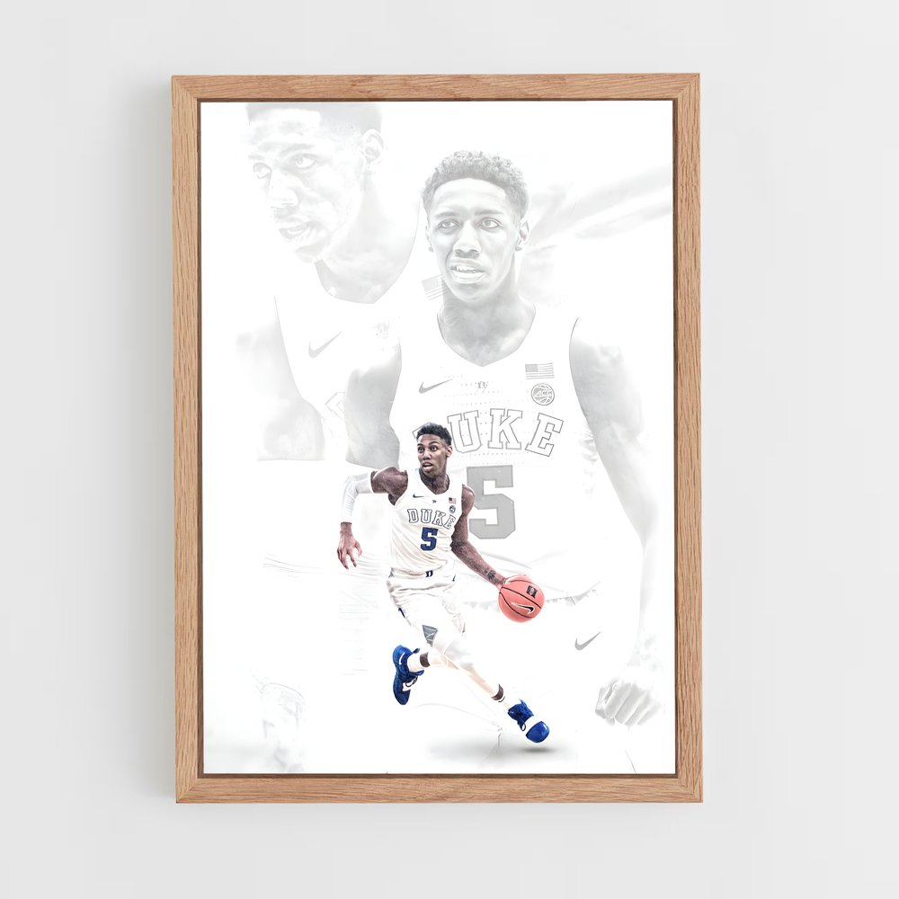 Poster Rj en Action – affiche Basketball (vue 4)